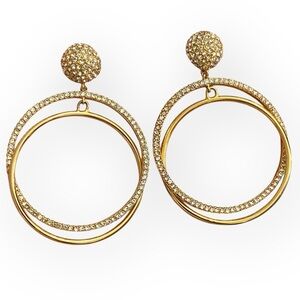 184 Kate Spade New York Ring It Up Drop Hoop Earrings